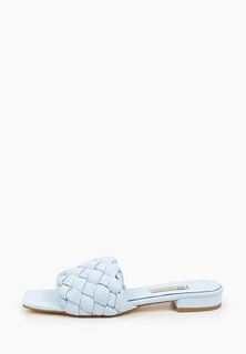 Шлепанцы женские Marco Bonne` PL21-041PEL голубые 37 RU