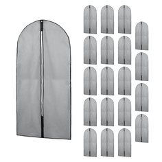 Чехол для одежды Paxwell Ордер Про 120, серый, 20шт. в уп.