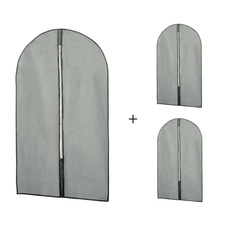 Чехол для одежды Paxwell Ордер Про 100, серый, 3шт. в уп.