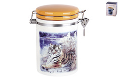 Банка для сыпучих продуктов Коралл Бенгальский тигр 850 мл