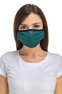 Многоразовая защитная маска Routemark зеленая