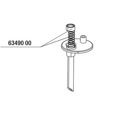 Сменная пружина с прокладкой для системы CO2 для JBL ProFlora CO2 CountSafe spring + seal