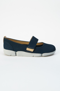 Балетки женские Clarks 26131108 синие 36.5 RU