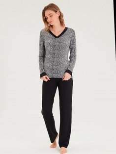 Комплект домашний женский BlackSpade BS50306 черный XXL