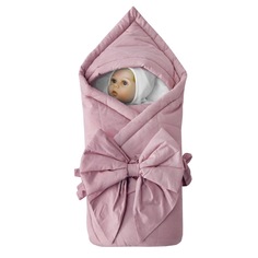 Одеяло Amarobaby Lullaby конверт на выписку стеганое пудра, розовый, AB216005LP/27