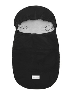 Конверт зимний меховой Amarobaby Snowy Travel Черныйр. 85