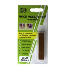 Воск мебельный мягкий, Resmat 2031, цвет Ольха темная