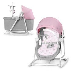 Колыбель-шезлонг Kinderkraft Nola Peony Rose