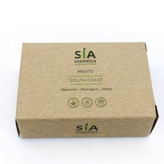 Мыло ручной работы банное SIA-Cosmetics Эвкалипт Розмарин-Иланг South Coast