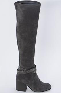 Ботфорты женские Velvet 433-03-IG-15-SB серые 35 RU