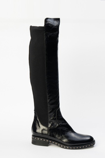 Ботфорты женские Kanna KI8715 черные 37 RU