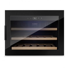Встраиваемый винный шкаф CASO 627 WineSafe 18 EB Black