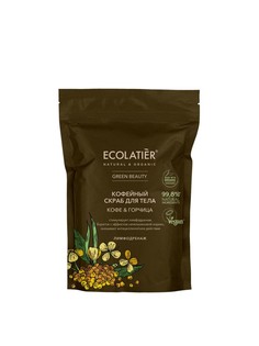 Скраб для тела ECOLATIER GREEN BEAUTY Кофе Горчица Антицеллюлитный 40 г