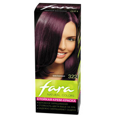 Краска для волос «Natural Colors», тон 322 баклажан Fara