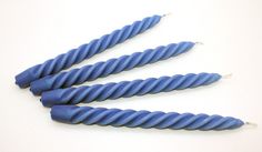 Свеча праздничная крученая 25 см в ассортименте No Brand