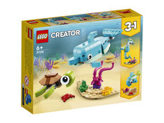 Конструктор LEGO Creator Дельфин и черепаха 31128
