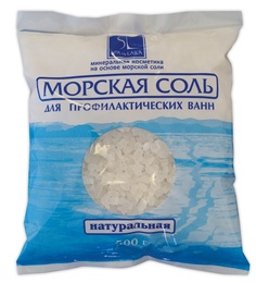 Соль для ванн SPA by Lara Натуральная 500г