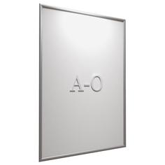 Рамка настенная Attache 1250947 А0 алюминиевый клик-профиль серебристая