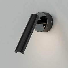 Настенный светодиодный светильник Eurosvet 20126/1 LED черный жемчуг
