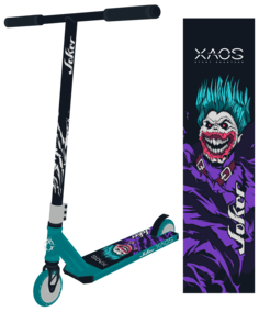 Самокат трюковый Xaos Joker Green 110 мм