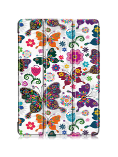 Чехол Mobileocean для Apple iPad Air 2020 (10.9") ("Бабочки") с магнитом