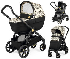 Коляска 3 в 1 Peg Perego Book Graphic Gold
