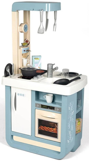 Кухня Smarty электронная Bon Appetit с 23 аксессуарами голубая 310823 Smoby