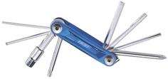 Велосипедный мультитул BBB Primefold S 9 в 1 blue/silver
