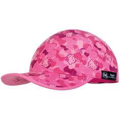 Бейсболка Buff 5 Panels Cap Kids, One Size, licenses camo pink