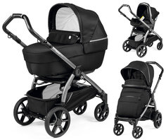 Коляска 3 в 1 Peg Perego Book Black Shine