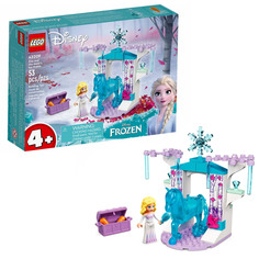 Конструктор LEGO Disney Frozen 43209 Ледяная конюшня Эльзы и Нокка