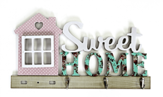 Вешалка настенная BuyHouse КМ-57180 черный