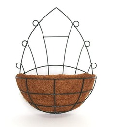 Корзина настенная с коковитой GD2-V014 (36см) ЛОЗА Buy House