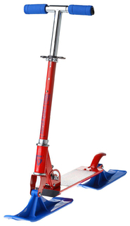 Самокат-снегокат Graffiti Super Rider