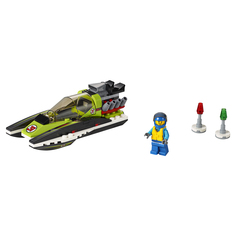 Конструктор LEGO City Great Vehicles Гоночный катер (60114)