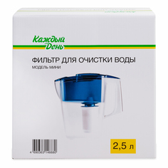 Фильтр-кувшин для воды Каждый День белый
