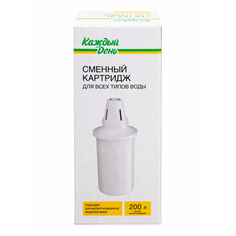 Сменный картридж для воды Каждый День к фильтру-кувшину белый