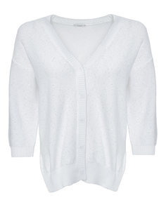 Кардиган женский Peserico S99892F05 белый 42