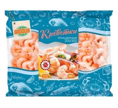 Креветки Globus очищенные 200/300 300 г Глобус