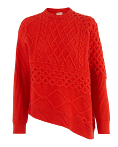 Джемпер женский NUDE 1101056 красный 42