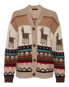 Кардиган женский Max Mara Weekend DISTEL разноцветный L