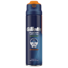 Гель для бритья Gillette Fusion proglide sensitive Active sport 200 мл