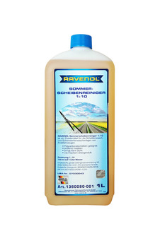Концентрат жидкости для стеклоомывателя RAVENOL 5°C 1л 1:10 1360080-001-01-000