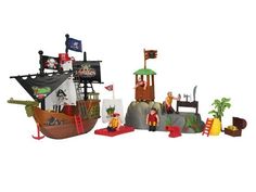 Игровой набор LELIN Пиратский корабль L33881A No Brand