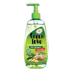 Мыло жидкое Green Love гигиеническое с экстрактом имбиря и бамбука для рук 500 мл