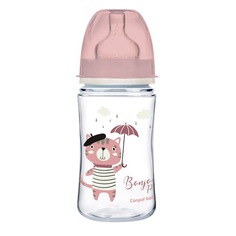 Бутылочка для кормления Canpol Babies EasyStart Bonjour Paris,розовый,35/232_pin