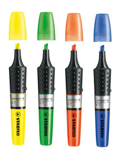 Настольный набор маркеров Stabilo Luminator, 4 цвета