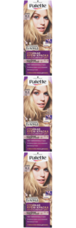 Крем-краска для волос Palette, 10-4 Натуральный блонд, 3 шт