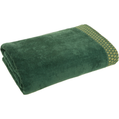 Полотенце Mundotextil Lurex 100 x 150 см велюр оливковое