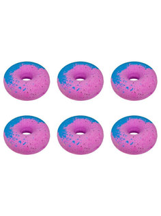 Гейзер для ванны Cafe mimi "Чернично-малиновый пончик" 140 г - 6 шт